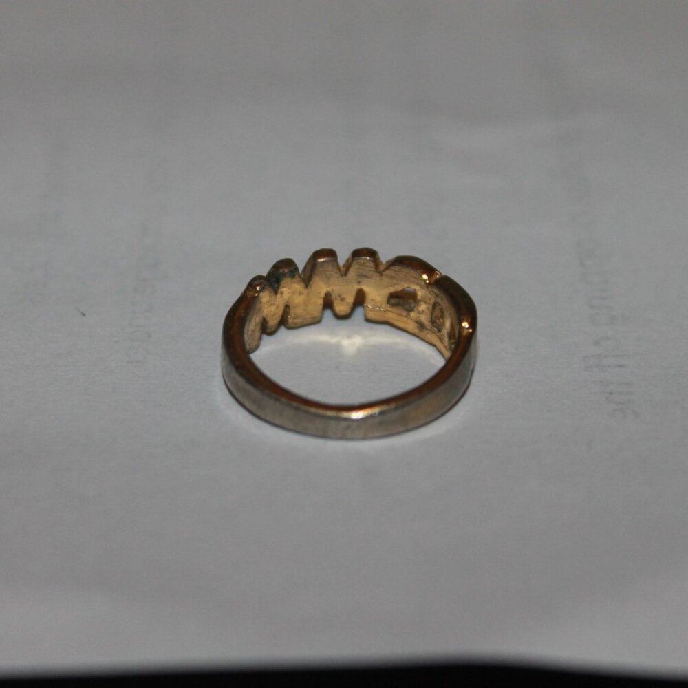 Vintage WWJD Gold Ring Unisex - Picture 5 of 9